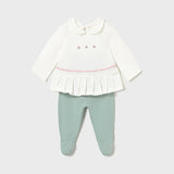 Conjunto Bebé Niña Verde Mayoral