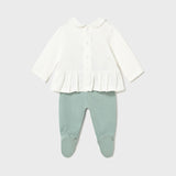 Conjunto Bebé Niña Verde Mayoral