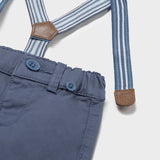 Pantalón - Tirantas Bebé Niño Azul Mayoral