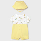 Mameluco Unisex Bebé Amarillo Mayoral