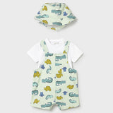 Conjunto 3 Pz Bebé Niño Verde Mayoral