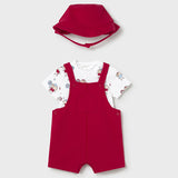 Conjunto 3Pz  Bebé Niño Rojo Mayoral