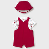 Conjunto 3Pz  Bebé Niño Rojo Mayoral