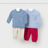 Set X2 Conjunto Bebé Niño Azul Mayoral