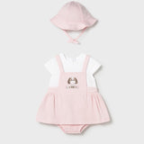 Conjunto Mameluco Bebé Niña Rosado Mayoral