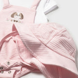 Conjunto Mameluco Bebé Niña Rosado Mayoral