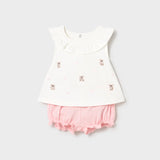 Set X2 Conjunto Bebé Niña Rosado Mayoral
