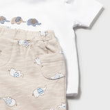 Set X2 Conjuntos Bermuda Bebe Niño Azul Mayoral