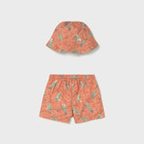 Conjunto bañador Niño Naranja Mayoral
