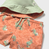 Conjunto bañador Niño Naranja Mayoral