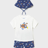 Conjunto Bañador Niño Azul Mayoral
