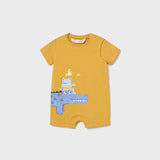 Set X3 Mamelucos Bebé Niño Amarillo Mayoral