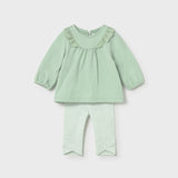 Set X2 Conjunto Bebé Niña Verde Mayoral