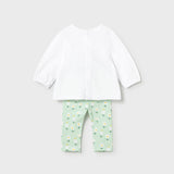 Set X2 Conjunto Bebé Niña Verde Mayoral