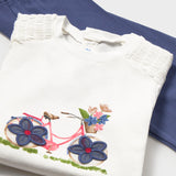 Conjunto Bebé Niña Azul Mayoral