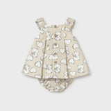 Vestido Bebé Niña Beige Mayoral