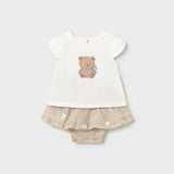 Conjunto Bebé Niña Beige Mayoral