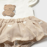 Conjunto Bebé Niña Beige Mayoral