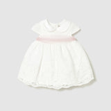 Vestido Bebé Niña Blanco Mayoral