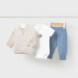 Conjunto Bebé Niño Azul Menta Mayoral
