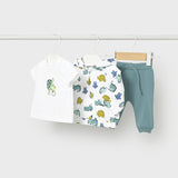 Conjunto 3Pz Bebé Niño Verde Mayoral