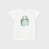 Camiseta Niña Blanco Mayoral