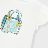 Camiseta Niña Blanco Mayoral