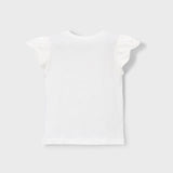 Camiseta Niña Blanco Mayoral