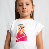 Camiseta Niña Blanco Mayoral