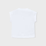 Camiseta Niña Blanco Mayoral