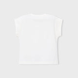 Camiseta Niña Blanco Mayoral