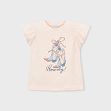 Camiseta Niña Salmon Mayoral
