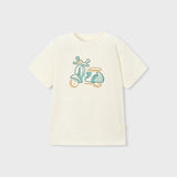 Camiseta Niño Beige Mayoral