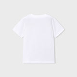 Camiseta Niño Blanco Mayoral