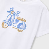Camiseta Niño Blanco Mayoral