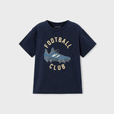 Camiseta Niño Azul Mayoral