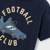 Camiseta Niño Azul Mayoral