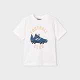 Camiseta Niño Blanco Mayoral