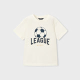 Camiseta Niño Beige Mayoral