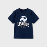 Camiseta Niño Azul Mayoral