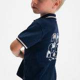 Camiseta Polo Niño Azul Mayoral