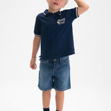 Camiseta Polo Niño Azul Mayoral