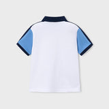 Camiseta Polo Niño Blanco Mayoral