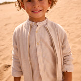 Chaqueta Tricot Niño Beige Mayoral