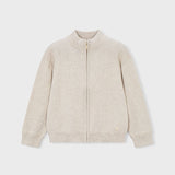 Chaqueta Tricot Niño Beige Mayoral