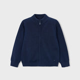 Chaqueta Tricot Niño Azul Mayoral