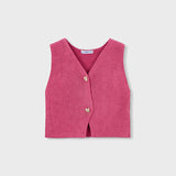 Chaleco Niña Fucsia Mayoral