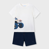 Conjunto Bermuda Niño Azul Mayoral