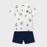Conjunto Bermuda Niño Azul Mayoral