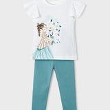 Conjunto Niña Menta Mayoral
